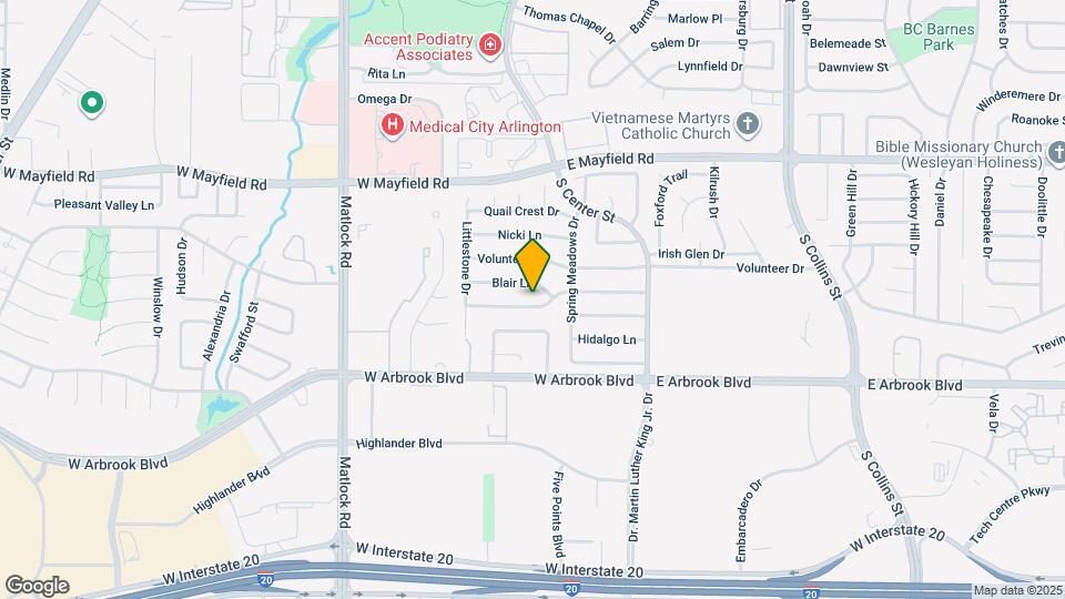 215 Countryside Dr Map and Location Details