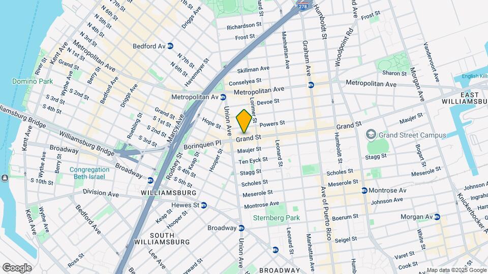 535 Grand St Map and Location Details