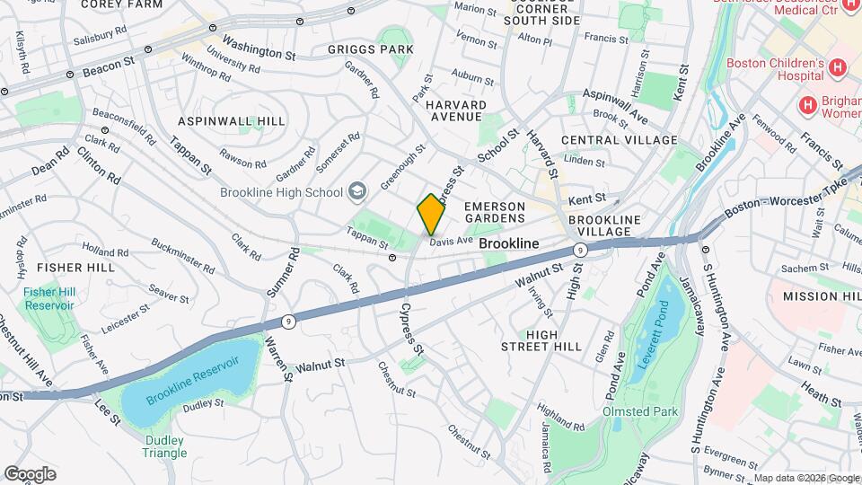 136 Davis Ave Map and Location Details