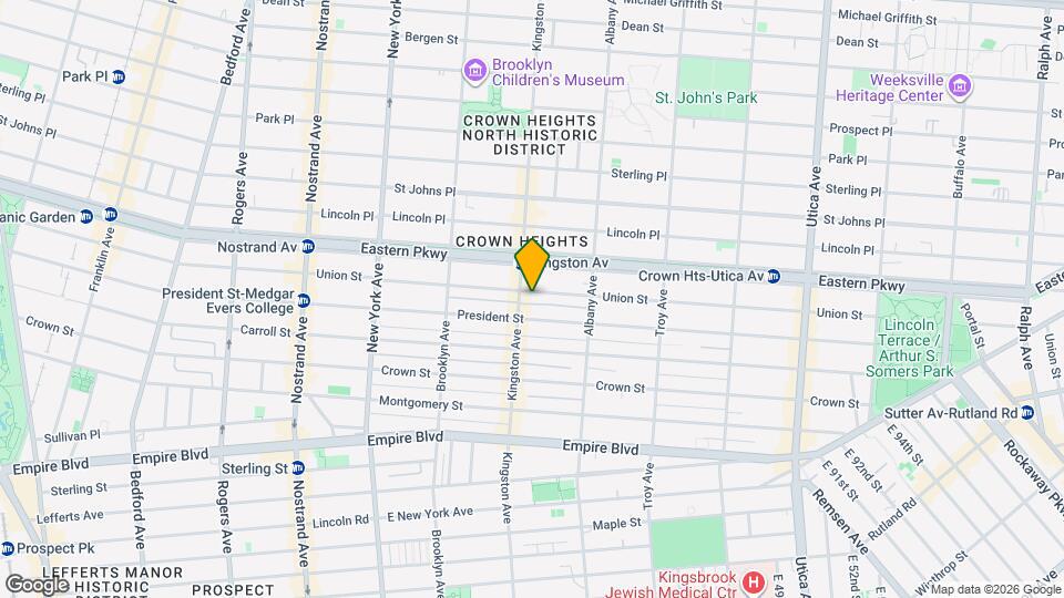 1450 Union St Mapa y Detalles de la Ubicación