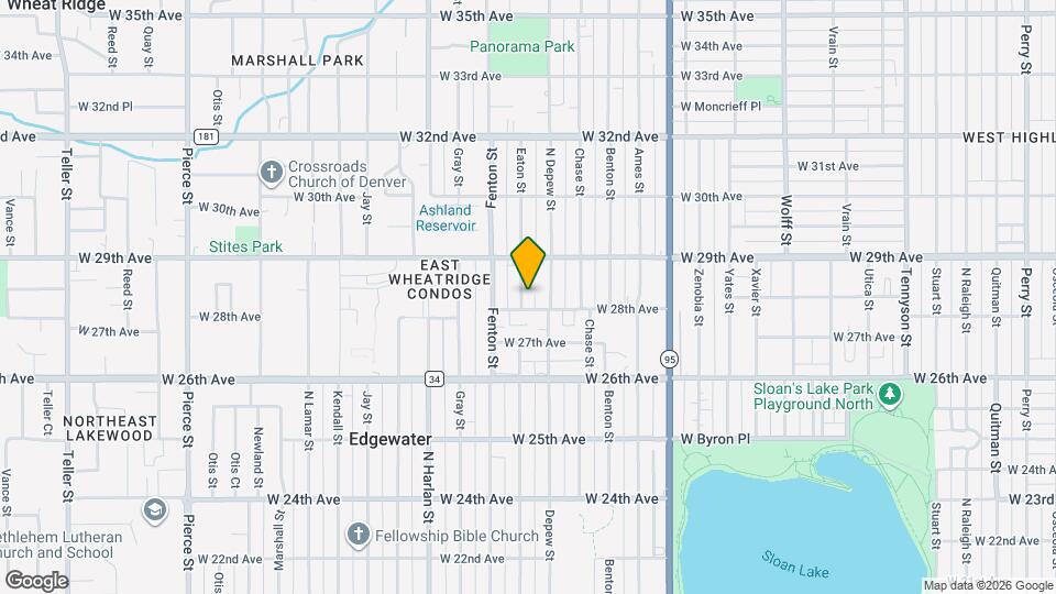 2808 Eaton St Map and Location Details