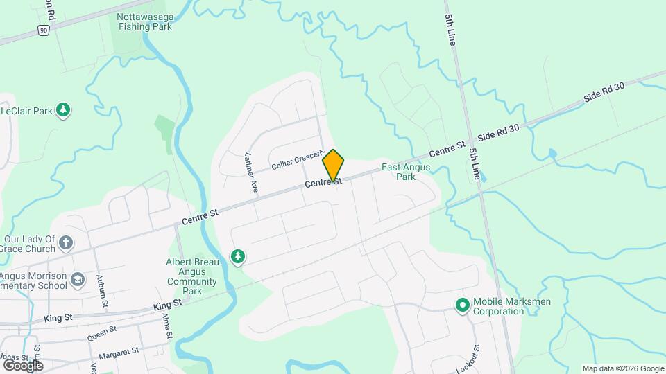 254 Centre St Map and Location Details