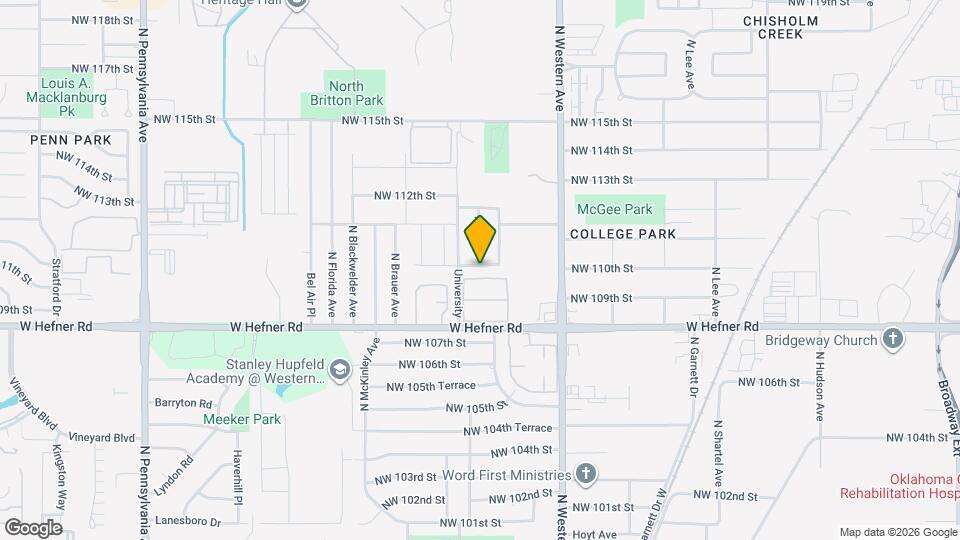 1204 NW 111th St Map and Location Details