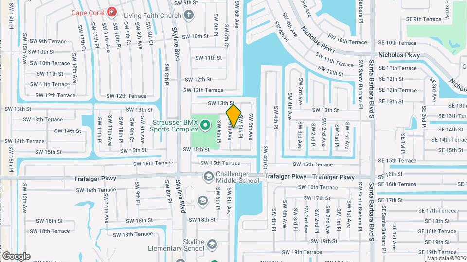 1401 SW 6th Ave Map and Location Details