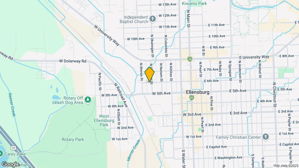 509 N Cle Elum St-Unit -2 Map and Location Details
