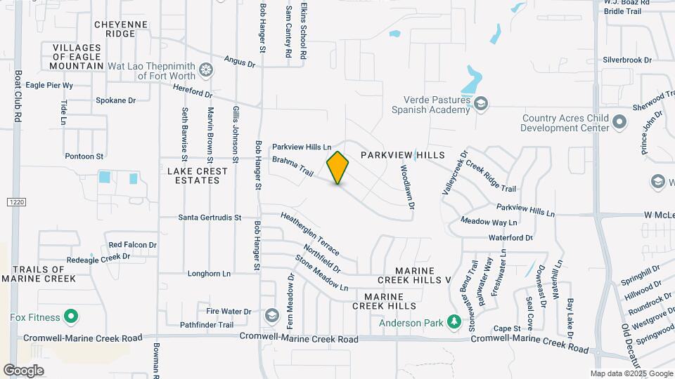 5513 Brahma Trail Map and Location Details