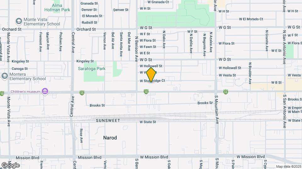 1455 W Stoneridge Ct Map and Location Details