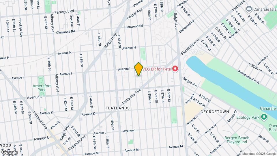 1199 E 53rd St Map and Location Details