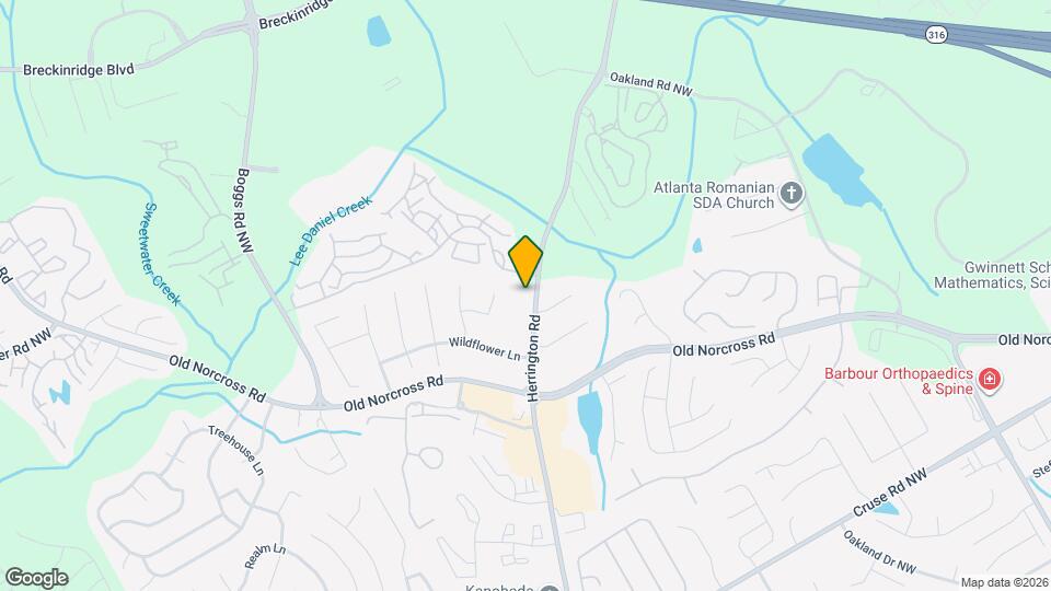 1297 Herrington Rd Map and Location Details