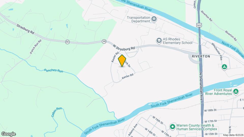 1183 River Bend Ct Map and Location Details
