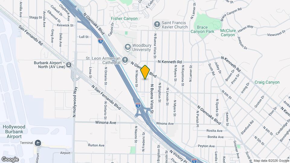 2766 N Frederic St Map and Location Details