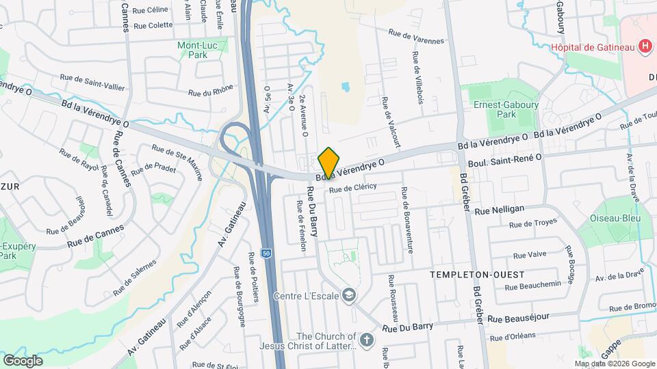 47 De Cléricy Rue Map and Location Details