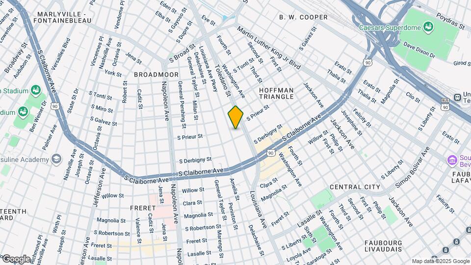 3219 Louisiana Ave Pkwy Map and Location Details