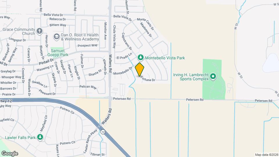 516 Fortuna Dr Mapa y Detalles de la Ubicación