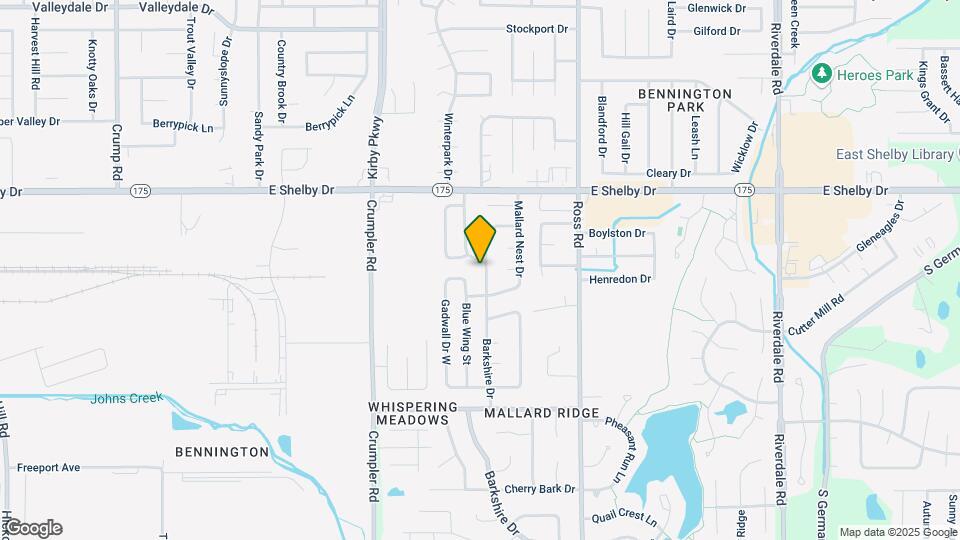4793 Barkshire Dr Map and Location Details