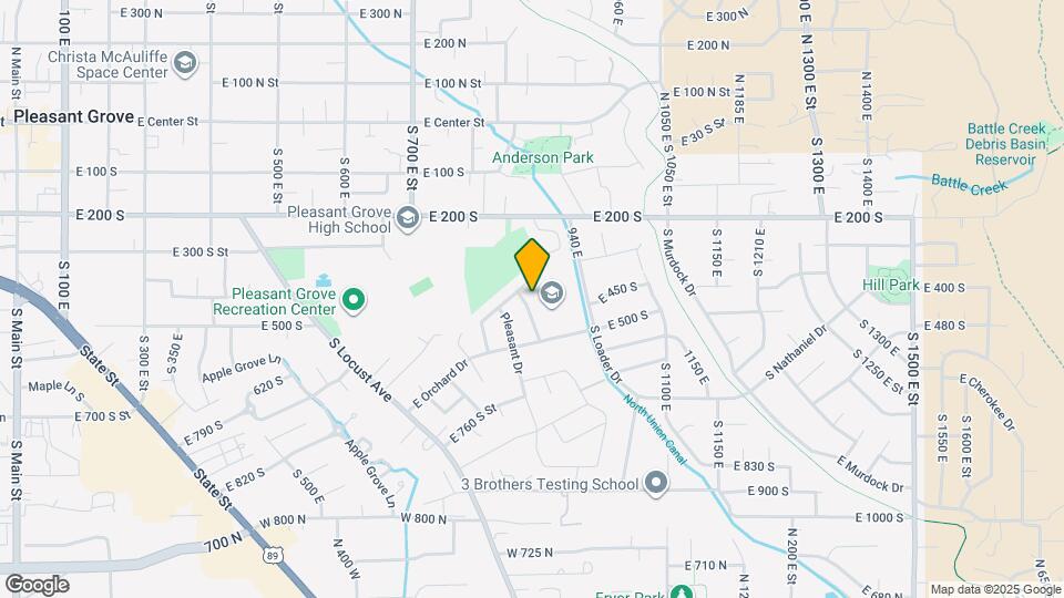 415 Valley View Dr Mapa y Detalles de la Ubicación