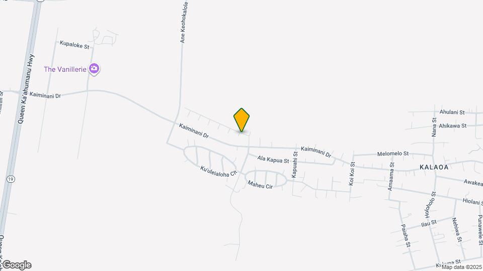 73-4333-4333 Hoolana Pl Mapa y Detalles de la Ubicación