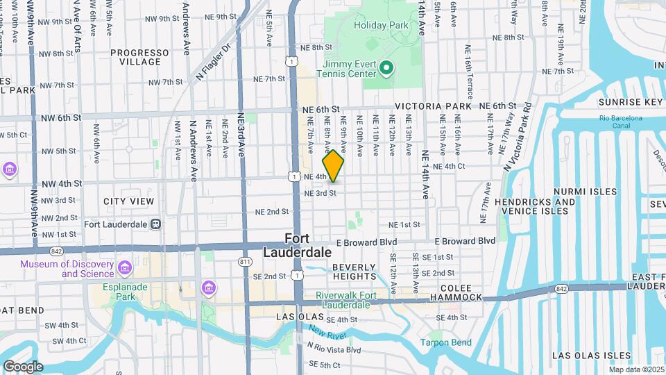 302 NE 8th Ave Mapa y Detalles de la Ubicación