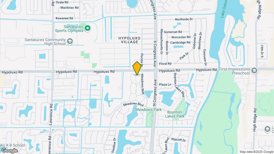 719 Meadows Cir Map and Location Details
