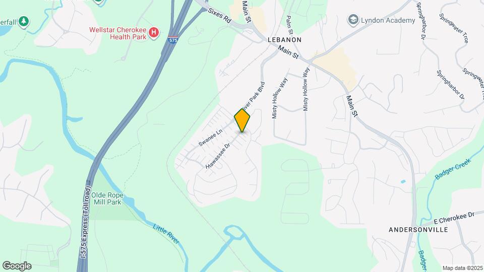 217 Hiawassee Dr Map and Location Details