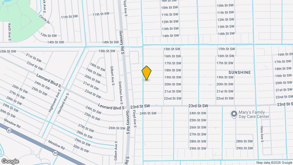 4218 20th St SW Map and Location Details
