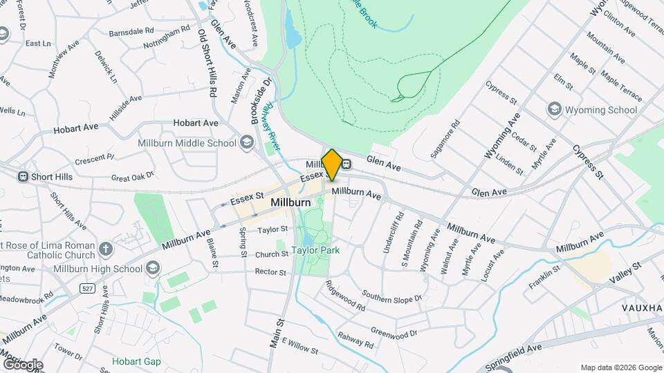 305 Millburn Ave Map and Location Details