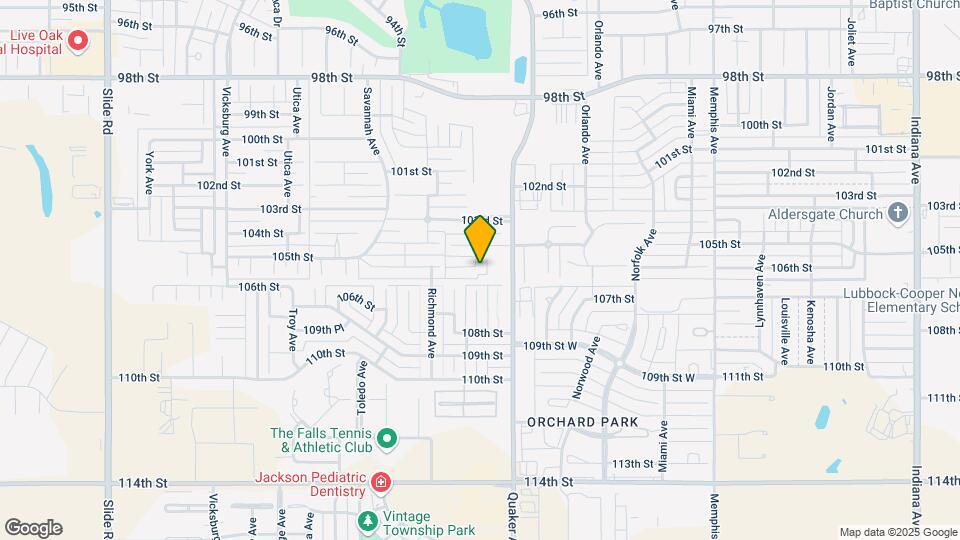 10509 Quinton Ave Map and Location Details