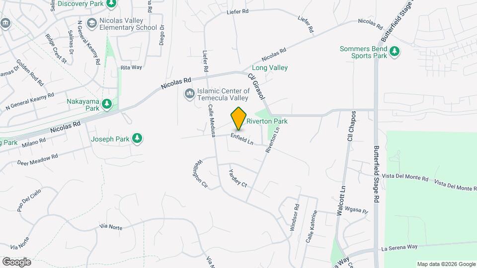 39751 Amberley Cir Map and Location Details