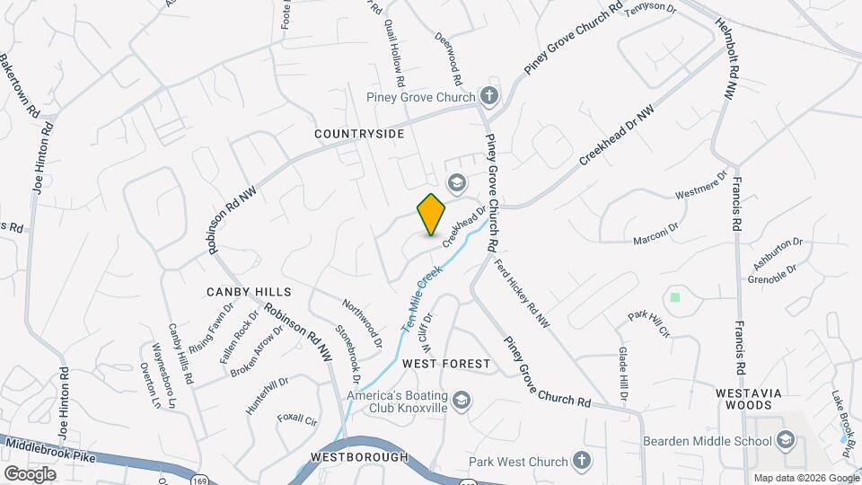 6663 Creekhead Dr Map and Location Details