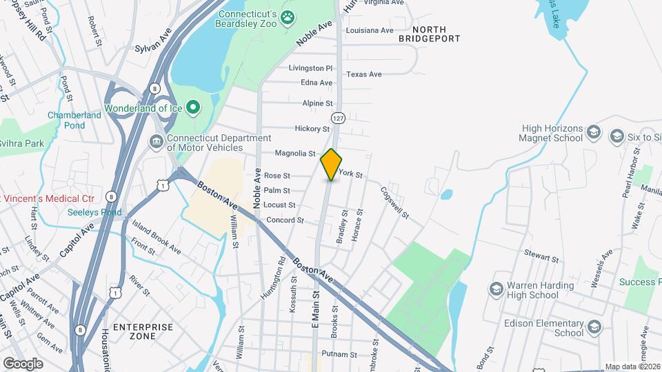 2016 E Main St, Unit 1 Map and Location Details