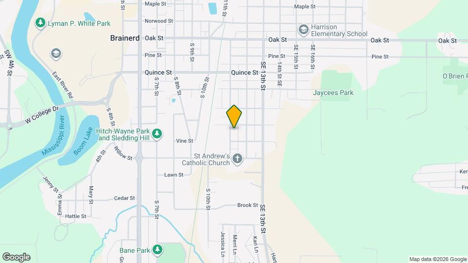 1107 SE 11th St Map and Location Details