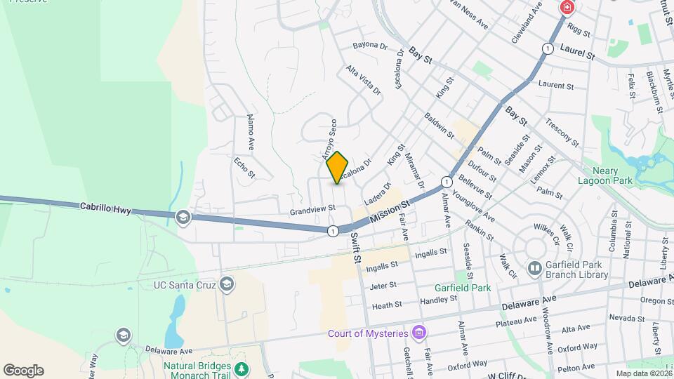 126 Serra Ct Mapa y Detalles de la Ubicación