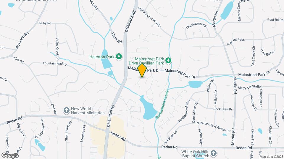 917 Lake Watch Dr Mapa y Detalles de la Ubicación