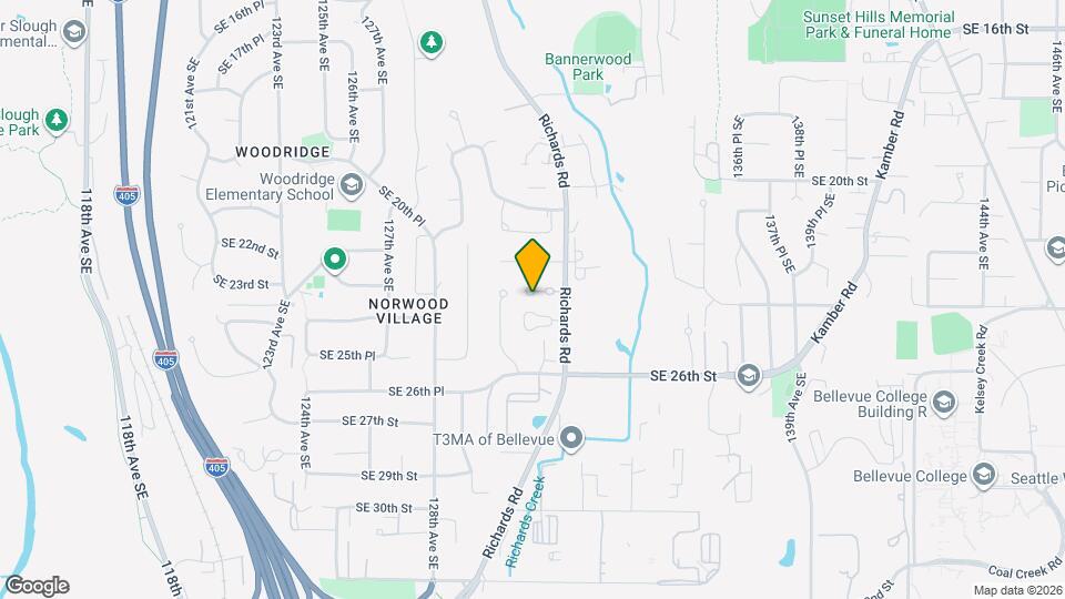 2375 132nd Ave SE Mapa y Detalles de la Ubicación