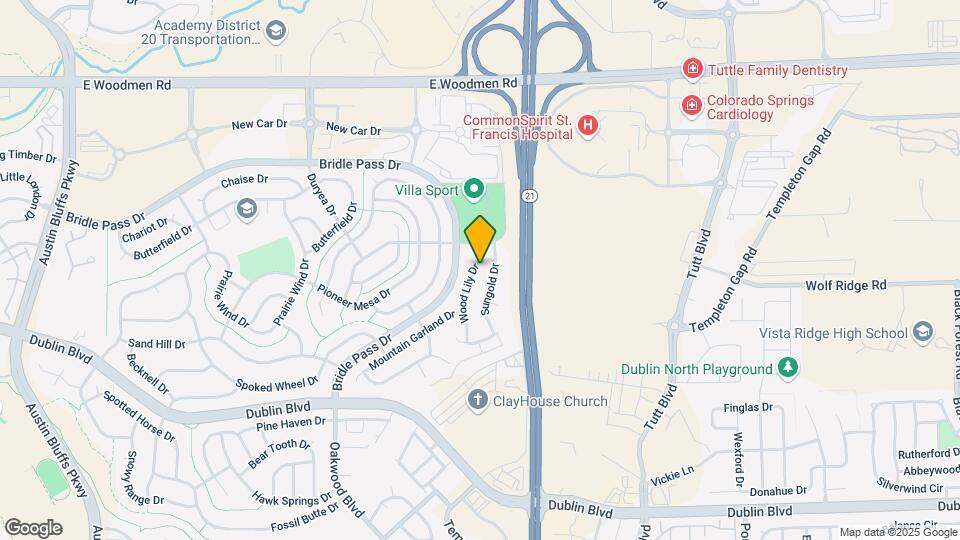 7045 Wood Lily Dr Map and Location Details