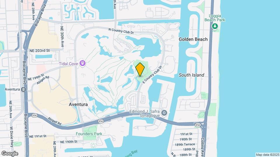 19195 NE 36th Ct, Unit # 2309 Map and Location Details