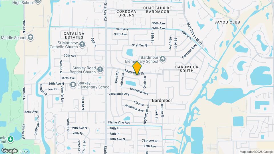 8589 Lantana Dr Map and Location Details
