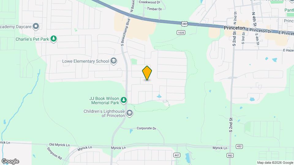 752 Cascade Ln Mapa y Detalles de la Ubicación