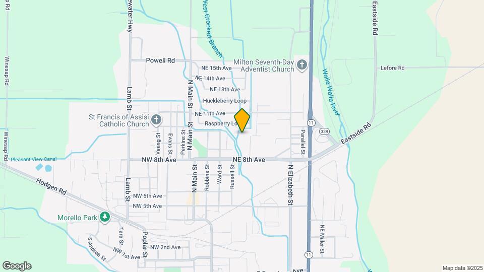 923 Cowl St Map and Location Details