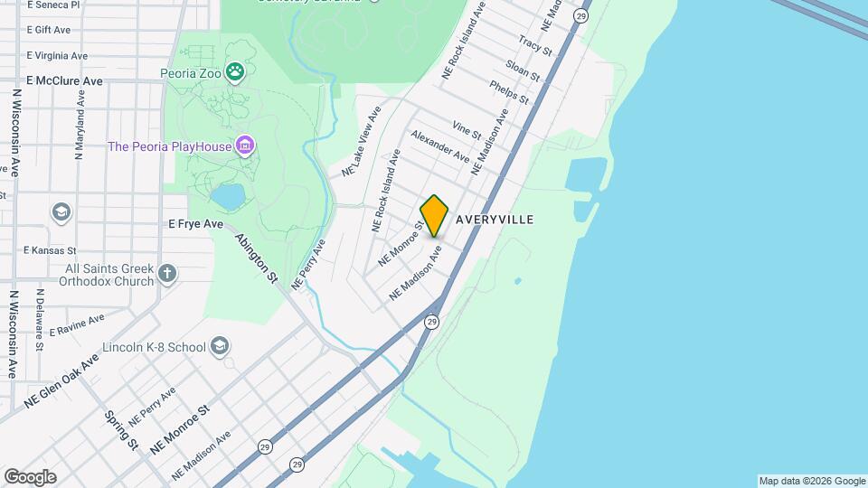 2419 NE Madison Ave Map and Location Details