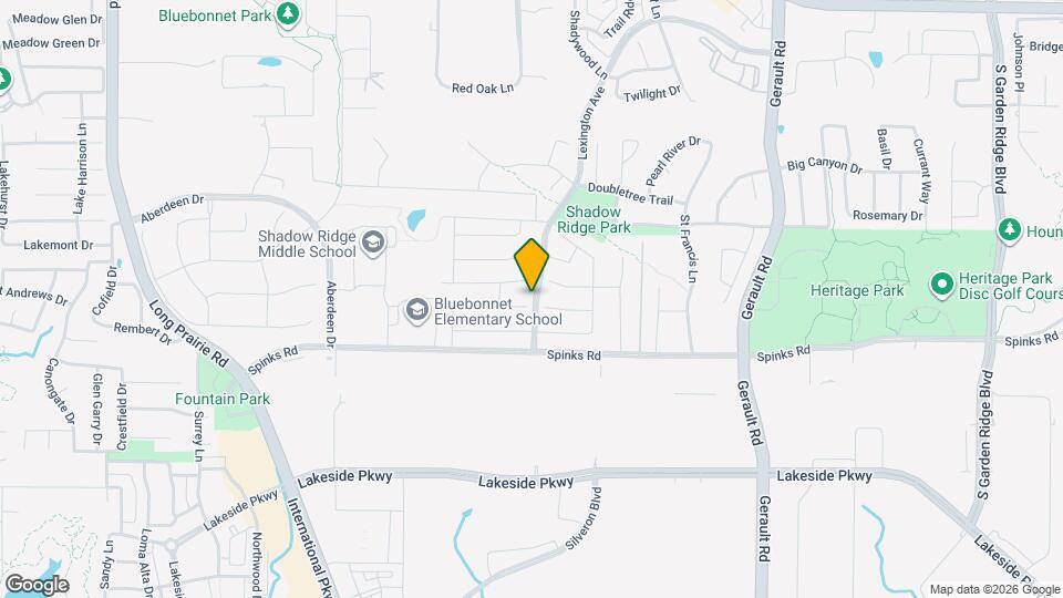 1800 Sumac Dr Map and Location Details