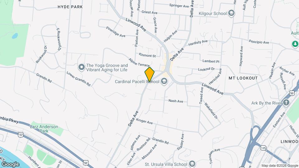 768 Delta Ave Map and Location Details