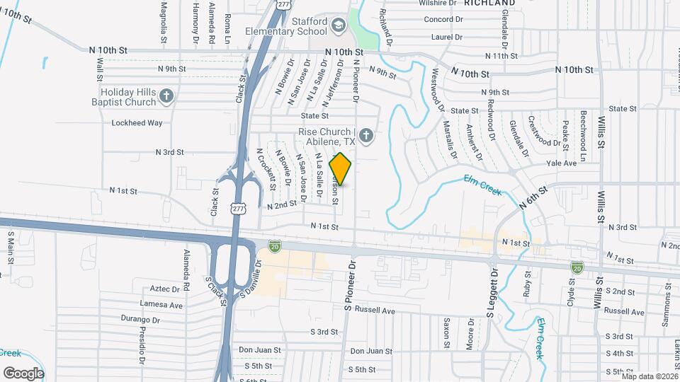 233 N Jefferson St Map and Location Details