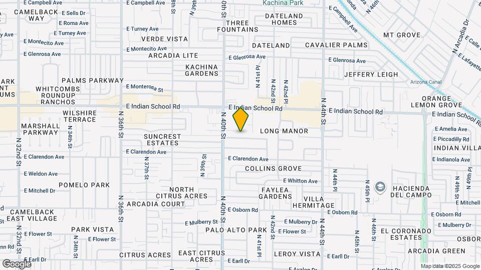 4030 E Fairmount Ave Map and Location Details