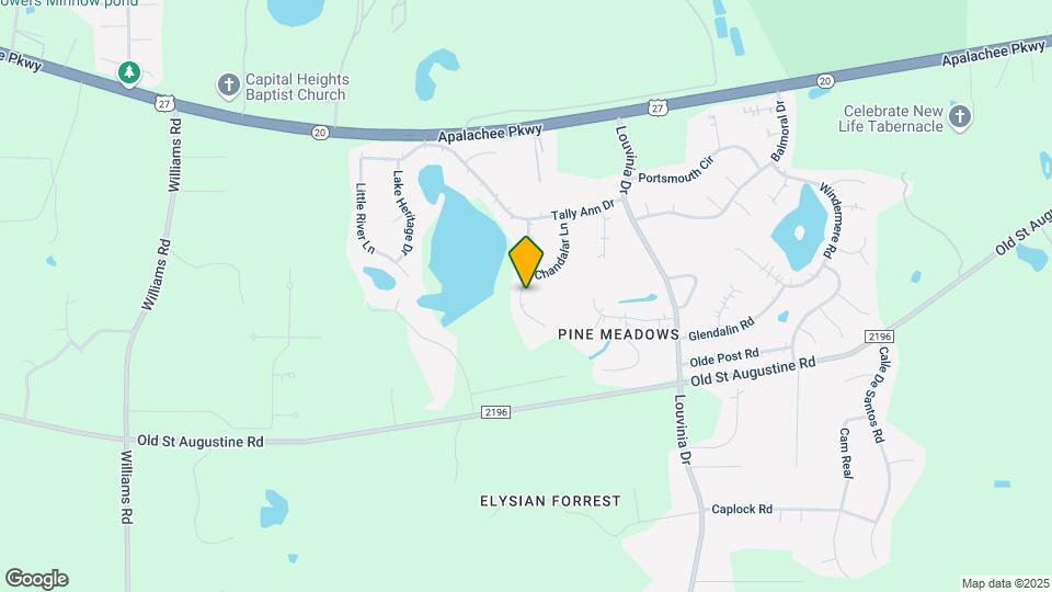 2555 Chateau Ln Map and Location Details