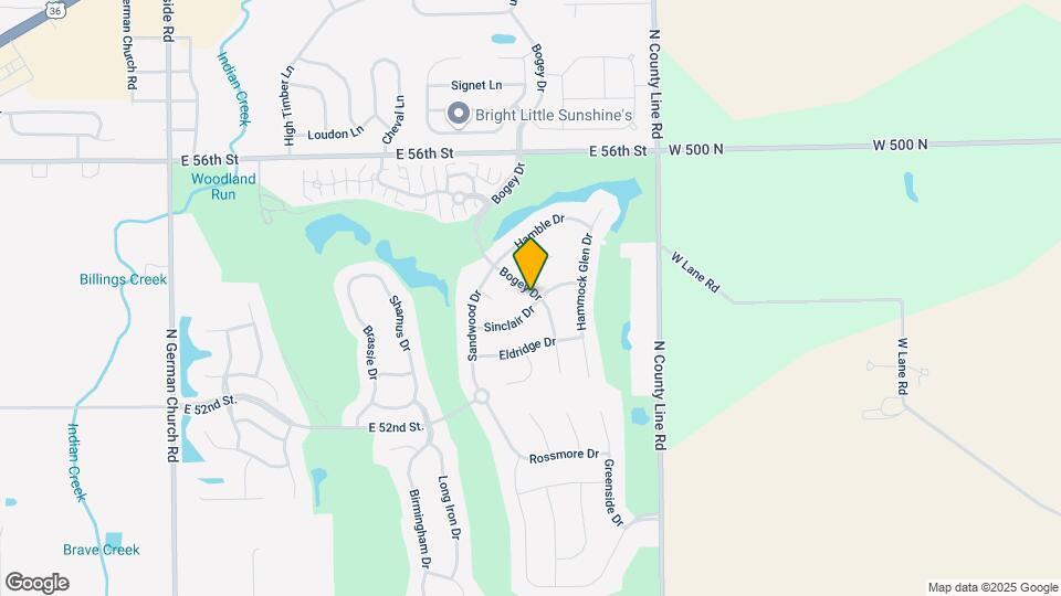 11730 Sinclair Dr Map and Location Details