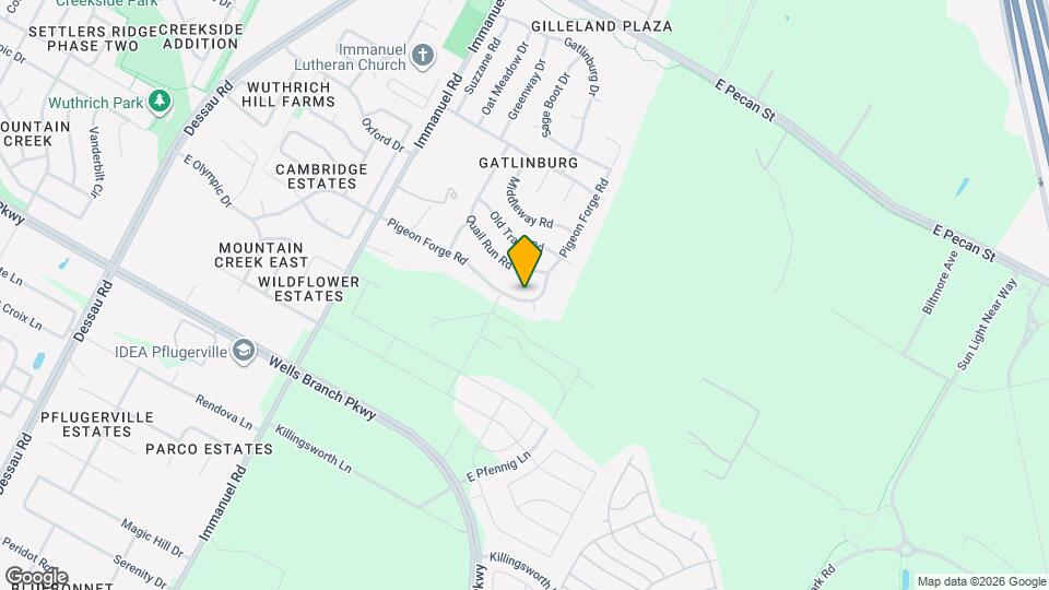 1608 Pigeon Forge Rd Map and Location Details