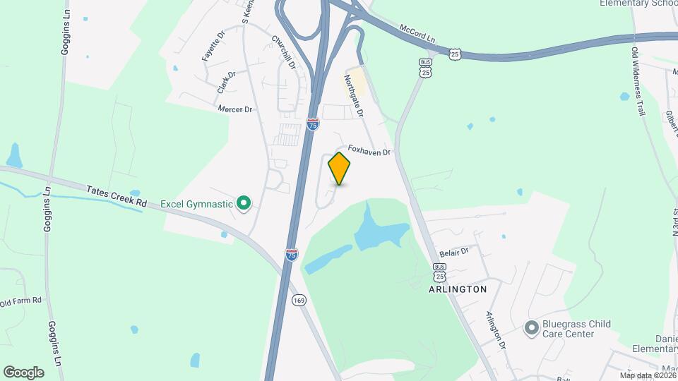 1645 Foxhaven Dr Map and Location Details