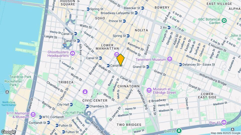 188 Hester St Mapa y Detalles de la Ubicación
