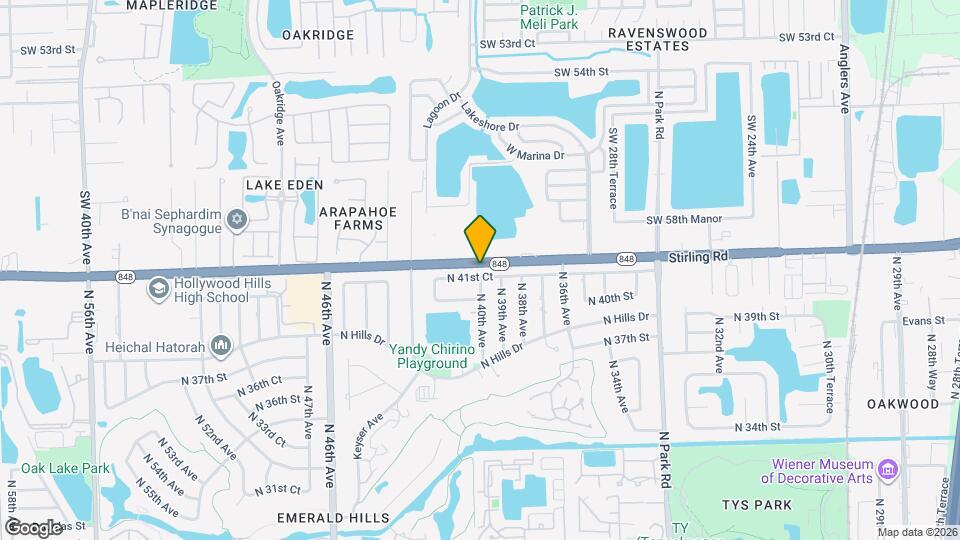 4001 N 41st Ct Mapa y Detalles de la Ubicación